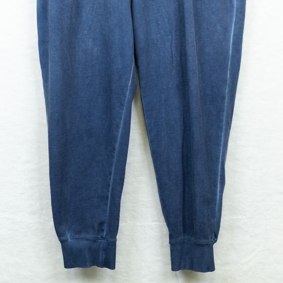 SUN & STONE Drawstring Jogger Sweat Pants Indigo Mineral Wash Mens Sz XL - Picture 5 of 9